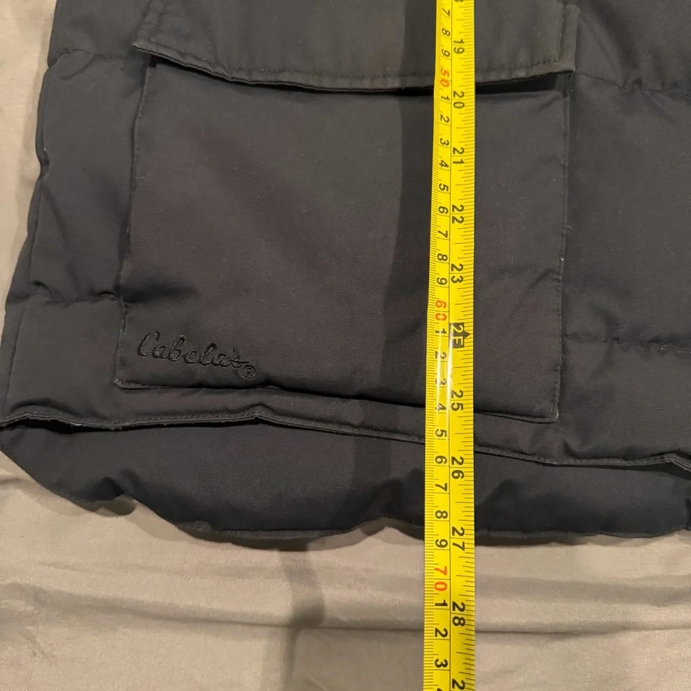 Lot of 2 VNTG 90’s Cabela’s‎ Goose Down Vest XL